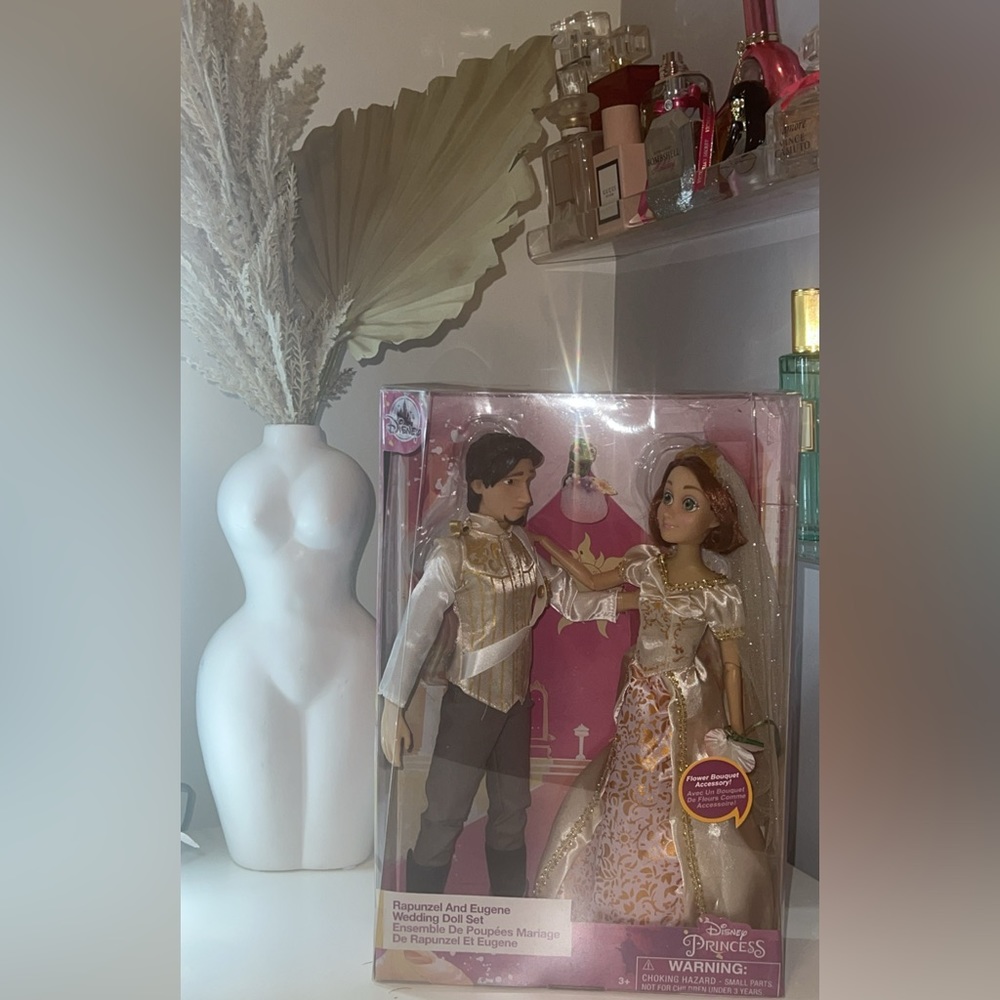 Rapunzel and Eugene wedding doll 💍💒